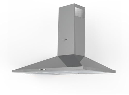 Cappa a piramide 90 cm Eolo90 inox Samet