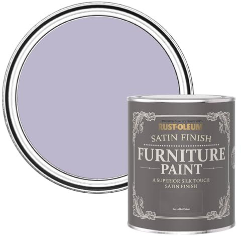Rust-Oleum Purple Furniture Paint in Satin Finish - Wisteria 750ml