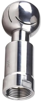 Boule de pulvérisation rotative en acier inoxydable SS304, filetage femelle, tête de nettoyage de réservoir, couverture à 360 degrés, raccord de lavage, BSP1/2 -2 pouces(1)