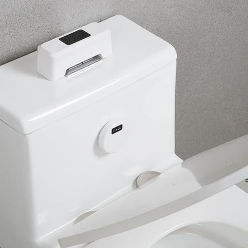 Sifone automatico per WC, sensore di scarico touchless, kit di scarico per WC touchless, kit di scarico WC impermeabile per bagno (A)