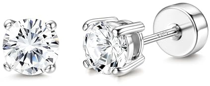 KALVICA Pendientes Mujer Oro Pequeños Piercing Oreja Cartilago Dorados | Pendientes Plata De Ley 925 Mujer Pendientes Hombre Hipoalergénico Chapados en Oro 14K Pendientes Piercing Tragus Joyeria