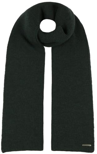 Stetson Caledonia Merinoschal Unifarben Eleganter Wollschal Made in Italy Damen Herren Herbst Winter
