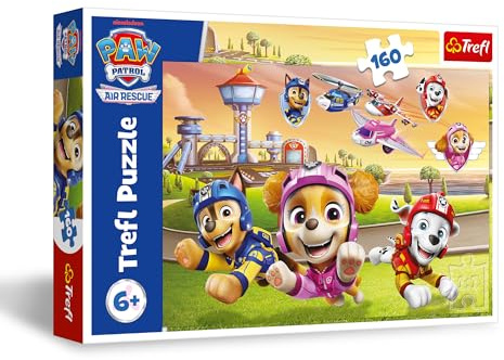 Trefl - Puzzle 160 Teile Hunde sind die Besten Puzzle mit der Paw Patrol 5+
