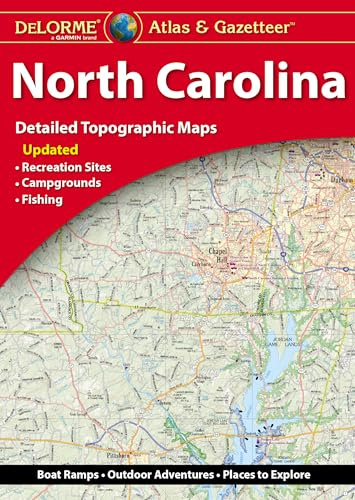 Delorme Atlas & Gazetteer North Carolina