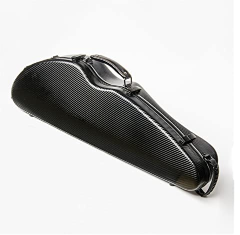 Triangular Violin Case Black Stripe Portable Carbon Fiber Violin Case Kann Mit Dem Rucksack Transportiert Werden Fachmann Geigenkoffer
