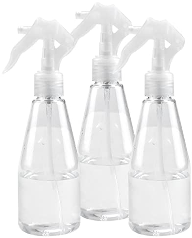 xianynow 3 Botellas de spray de 200 ml, Botella de espray pequeña para peluquería con boquilla, Pulverizador para cocina, plantas, jardín, peluquería, viajes, cosméticos spray bottle, atomizador agua