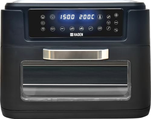 Haden 12L Air Fryer Oven - 2400W Multifunction with 12 Cooking Functions, Large Capacity Digital Display for Oil-Free Cooking, Adjustable Temperature, Auto Shut-Off, Easy to Clean