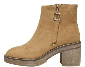 ONLY Onlbabette Zipper Heeled Boot Onlbabette Botines de tacón con cremalleraMujer