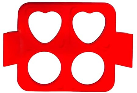 Planchas para huevos, bandeja de anillos, anillos desmontables, antiadherentes, siliconas de grado alimenticio, anillos de huevos, antiadherentes, moldes desmontables para huevos