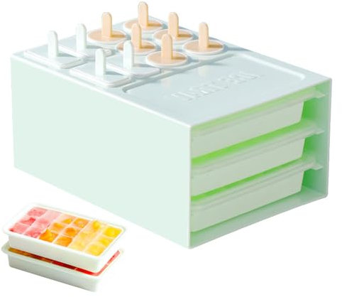 Moules De Popsicles En Silicone | Maker De Glace Pour Congélateur, Gadget De Cuisine De Qualité Alimentaire Pour Cocktails De Whiskys Jelly Ce plateau dCollations Greffe Les Boissons Froides De Vodka