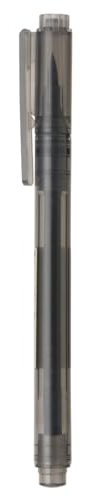 MUJI 無印良品 Japanischer Kalligraphie-Pinselstift, schwarze Tinte, leichtes Design mit sicherer Kappe (6)