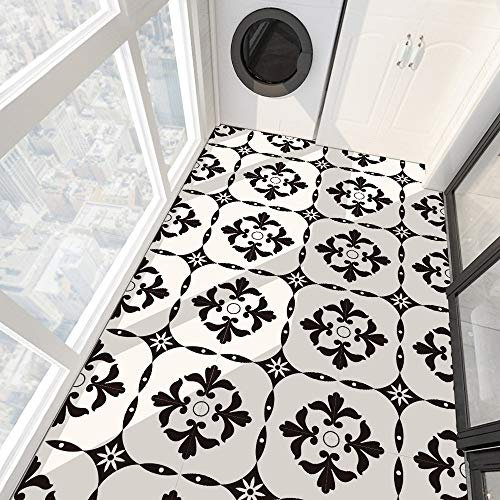 Credence Adhesive Conception De Motifs Pvc - Carrelage Adhésif Mural Cuisine & Salle De Bain, Stickers Auto-Adhésifs Imperméables Pour Mur, Stickers Carrelage 8 PC(30x30cm)