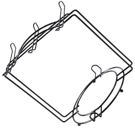 Yardenfun Portabicchieri in Acciaio 6 Posti Supporto Stabile Porta Tazze da Caffè e Portapiatti Multiuso per Cucina Bar e Ristoranti Organizer Tazze e Piatti Moderno