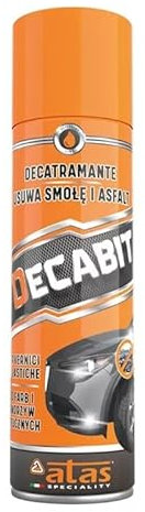 ECOPRODUCT SOLUCION, S.L DECABIT - Eliminador de alquitrán. Producto en Spray Ideal también para Eliminar Adhesivos. Formato 250ml
