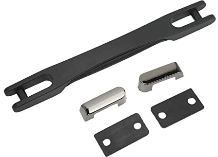 Maniglia per valigie in gomma nera,maniglia per valigia in plastica resistente e maniglia per il trasporto dei bagagli, accessori per la sostituzione della maniglia del bagaglio, per una facile insta