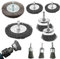 9 Piezas Kit Cepillo Taladro, 6 mm Cepillo Alambre Taladro Limpieza, Accesorios Taladro en Diferentes Tamaños, Herramienta Limpiar para Eliminación de Óxido, Pulido y Esmerilado