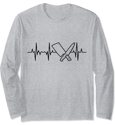Couteau et hachoir Heartline Carnivore amateur de viande Manche Longue