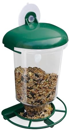 Fenstervogelfutterhäuschen, Klare Vogelfutterhäuschen | Wildvogel-Samen-Feeder, Transparenter Vogelhäuschen, Vogelhäuschen Für, Samen-Feeder-Saugnäpfe-Becher-Vogel-Futterhäuschen Für G