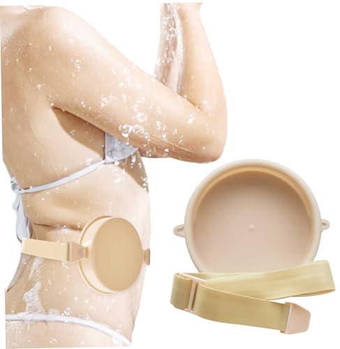 Las cubiertas de la bolsa de ostomía son cubiertas de bolsas de colostomía a prueba de fugas ajustables impermeables para mujeres ostomía, colostomía, ducha de ileostomía, protección de heridas, sumi