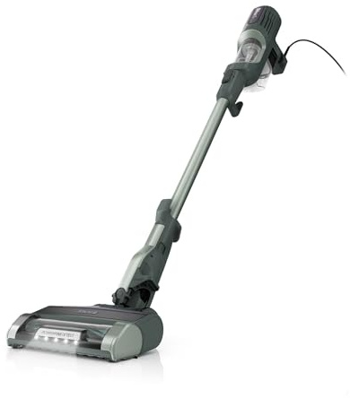 Shark Detect Ultralight Corded Stick Vacuum with Direction Detect and Self-Cleaning Brushroll, Powerful Hair Pickup, Ultra-Lightweight, Crevice & Upholstery Tool Included, Evergreen, HZ752
