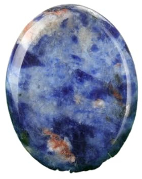 Piedra de preocupación de 45 x 35 mm, ágata de cristal natural, piedra de masaje para el pulgar, piedra de preocupación de palma de bolsillo para aliviar el estrés