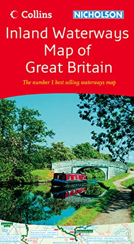 Collins/Nicholson Inland Waterways Map of Great Britain (Waterways Guides)