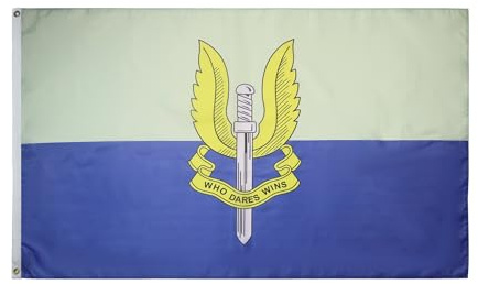 AZ FLAG Bandiera Special Air Service del Regno Unito 150x90 cm 2 Occhielli
