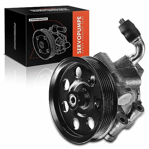 Frankberg Pompa idraulica sterzo con pulegge compatibile con Focus DAW DBW DFW DNW 1.8L 1998-2004 Transit FM FN 2.4L 2006-2011 Replace# 1M51 3A696CB