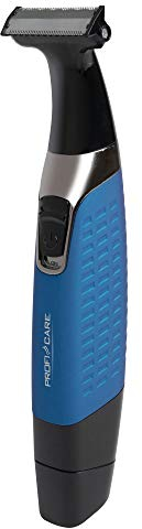 ProfiCare PC-BHT 3074 elektrischer Body Hair Trimmer, Nasenhaartrimmer, Ohrhaartrimmer, Shaver, 2in1-Trimmer/Styler/Rasierer und Nasen-/Ohrhaar-Entferner, für Nass und Trocken-Anwendung, blau/schwarz