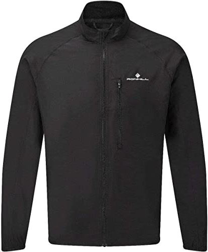 Ronhill Men's Core Running Jacket, All Black, XL UK