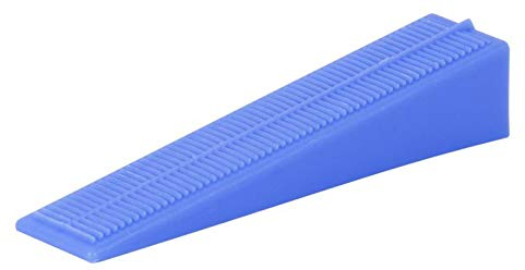 100 cunei in plastica per livellare le piastrelle, sistema di livellamento delle piastrelle, sistema di livellamento delle piastrelle, kit di livellamento per la posa semplice delle piastrelle