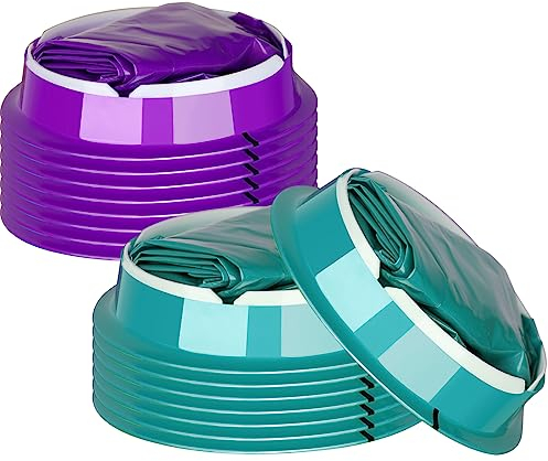 Vomit Bag Disposable Emesis Bag, 16 Pack Motion Sickness Bags Portable Barf Bags 1000ml Nausea Puke Bag with Round Rim for Adult Kids Travel Car Sickness