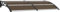ARKEM Vordach Schwarz 200x100 cm PC Grillpavillon HaustüR Terrassen üBerdachungen Fahrradunterstand Vordach Hauseingang
