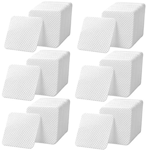 Dokeno 540 Stück Fusselfreie Nageltücher, Fusselfreie Zelletten Nägel Zelettenrolle Fusselfrei Nägel Wattepads Nagellackentferner Pads Fusselfreie Nagel Tücher für Gelnägel Make Up Entfernung