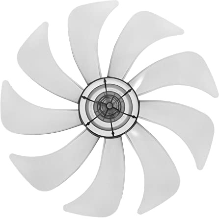 JEWEDECO Pales de Ventilateur de Remplacement PP Accessoires pour Ventilateurs de Sol Table Légères et Silencieuses et Résistantes à Haute Température