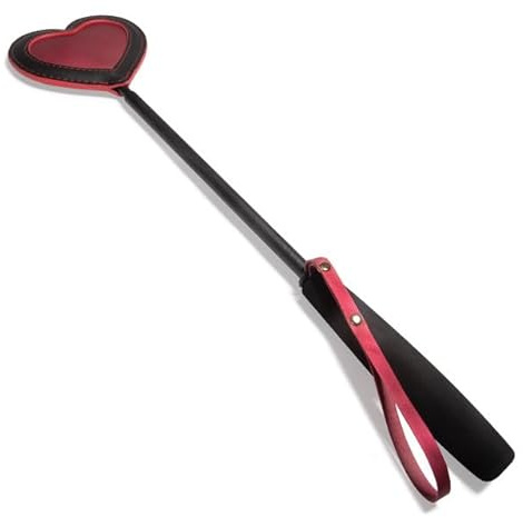 YUHENG Baven Leder Reitgerte, Pferdepeitsche, Gerte für Pferde Reitgerte für Pferd das tägliche Training (rot)