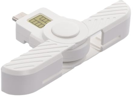 Lector De Tarjetas Inteligentes - Lector De Tarjetas Inteligentes CAC Tipo C, Plug N Play, Lector De Tarjeta Inteligente IC Tarjeta/Banco | Compatible Con, Teléfonos Y Linux