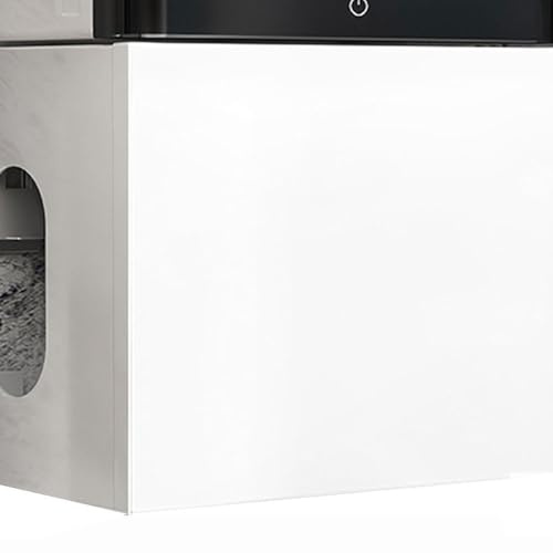 Wall Mounted Boiler Cover, Gas Boiler Pipe Shield Panel for Hide Unsightly Pipes in Garage, Kitchen, Bathroom, Living Room and Office(35x20x40cm)