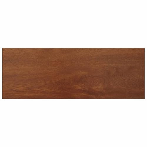 davanzale per finestra in PVC, marrone, 160 x 50 x 4,5 cm | Resistente all'umidità, ai graffi, facile da pulire, per interni ed esterni