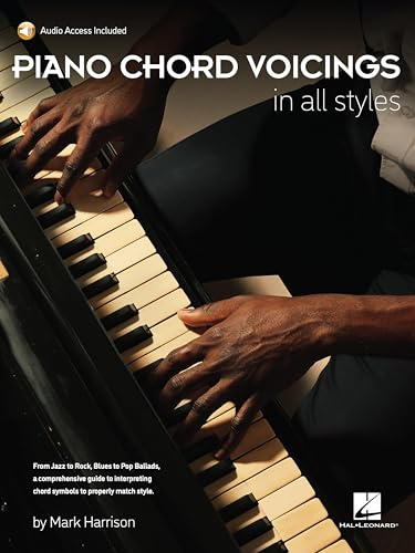 Piano Chord Voicings in All Styles: Includes Downloadable Audio