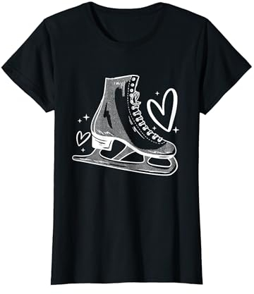 Schlittschuhe Eiskunstlauf Eiskunstlauf Eiskunstläufer T-Shirt