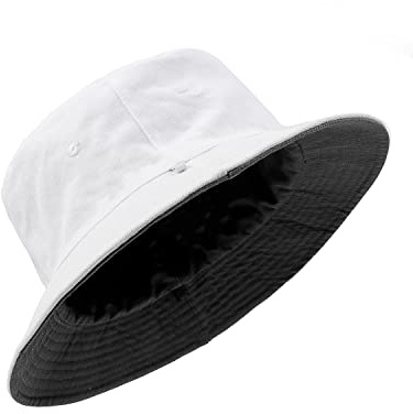 Zylioo Fischerhut XL/XXL/3XL Anglerhut Für Großen Kopf,UPF50+ Reversibel Bucket Hats,Beidseitigen UV-Schutz Sonnenhut mit Breiter Krempe