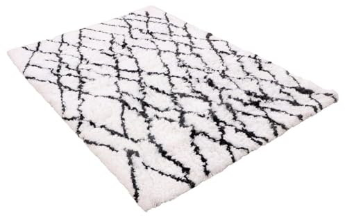 Teppich Beige Ivory Weiß Orientteppich 120X180 cm Handarbeit 100% Polyester