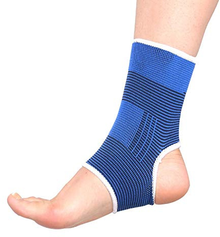 Sprunggelenkbandage,FußBandage Sprunggelenk 1 Paar Super Soft Knöchelstütze Schutz Gym Laufschutz Fuß Bandage Elastische Knöchelbandage Schutz-Sport-Fitness-Support