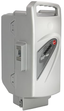 NUOGELIYA Batteria di ricambio per Panasonic E-Bike Pedelec 26 V 23 Ah (Kettler Flyer Kalkhoff Rixe Victoria dal 2007) di GTE E-Bike Batteria