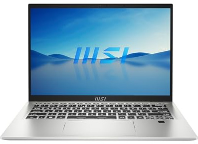 MSI Prestige 14Evo B13M-415ES, Ordenador portátil 14 FHD+, (13th Gen Intel Core i5-13500H, RAM 8GB, 512GB SSD, Windows 11 Home) Urban Silver, Teclado QWERTY español
