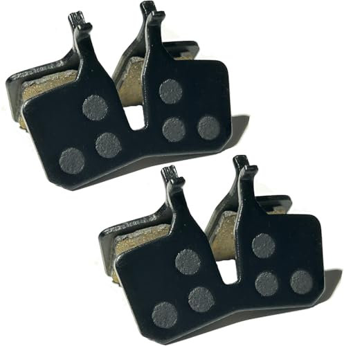 Fahrrad Bremsbeläge für Magura Bremsbeläg Scheibenbremse Fahrrad Brake Pads Resin Semi-Metallic Fahrrad Bremsbeläge für Magura MT7/MT7C/MT Trail/MT Thirty,2 Paar