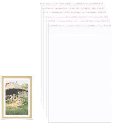 A3 Clear Self-adhesive Bags 100 Pack, 32x45CM, Self Seal Clear Cellophane Bags, Self Sealing Display Sealable Bag, Cello Bag OPP for Clothes, Cookies,Cards,Envelopes,Pictures