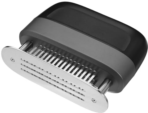 Gatuida Ablandadores de Carne Herramienta Inoxidable Aguja para Ablandar Carne y Cordero Mazo Manual para Cocina