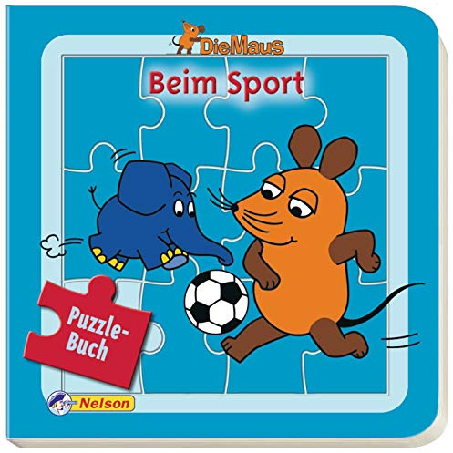 Die Maus, Beim Sport: Puzzlebuch